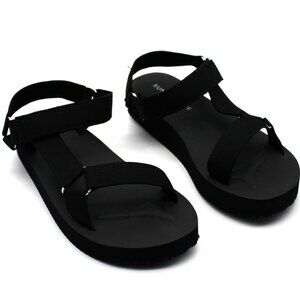 Sun + Stone Womens TABBY Open Toe Casual Ankle Strap